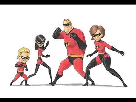 480x360 Special Incredibles Drawing! Thanks For Subs - Incredibles Drawing