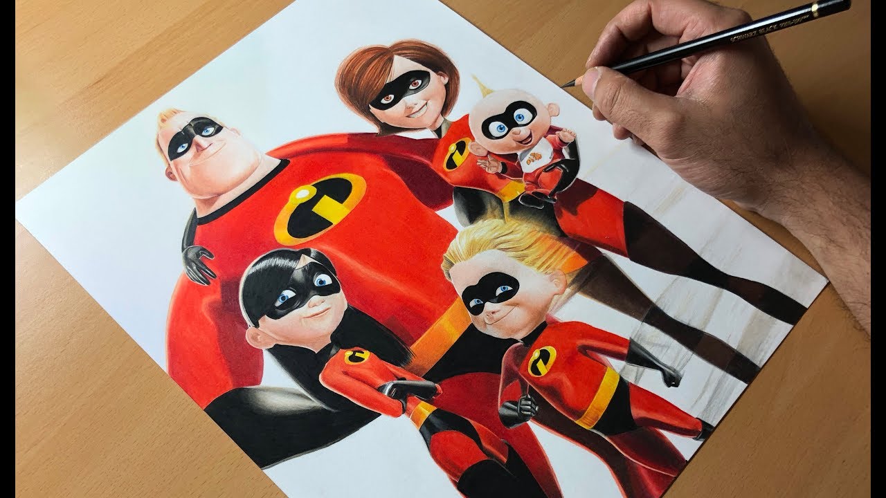 Incredibles Drawing at Explore collection of