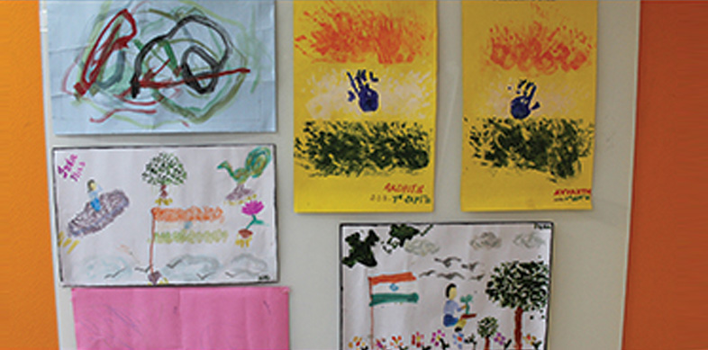 786x389 Saint Gobain Working For Sgri - Independence Day Drawing