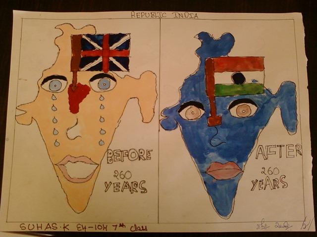 640x480 Happy Independence Day, India - Independence Day Drawing