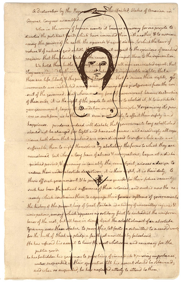 583x900 drawings on the declaration of independence joe stanford - Independence Drawing