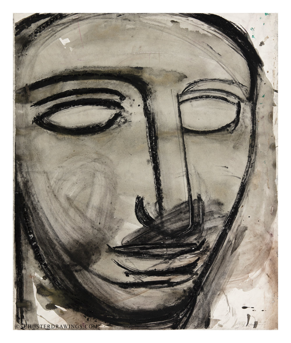 1000x1179 index head vii schuster drawings - Index Drawing