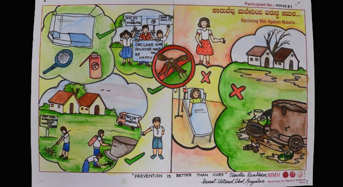 696x380 Drawing Competition Medicines For Malaria Venture - India Drawing For Kids