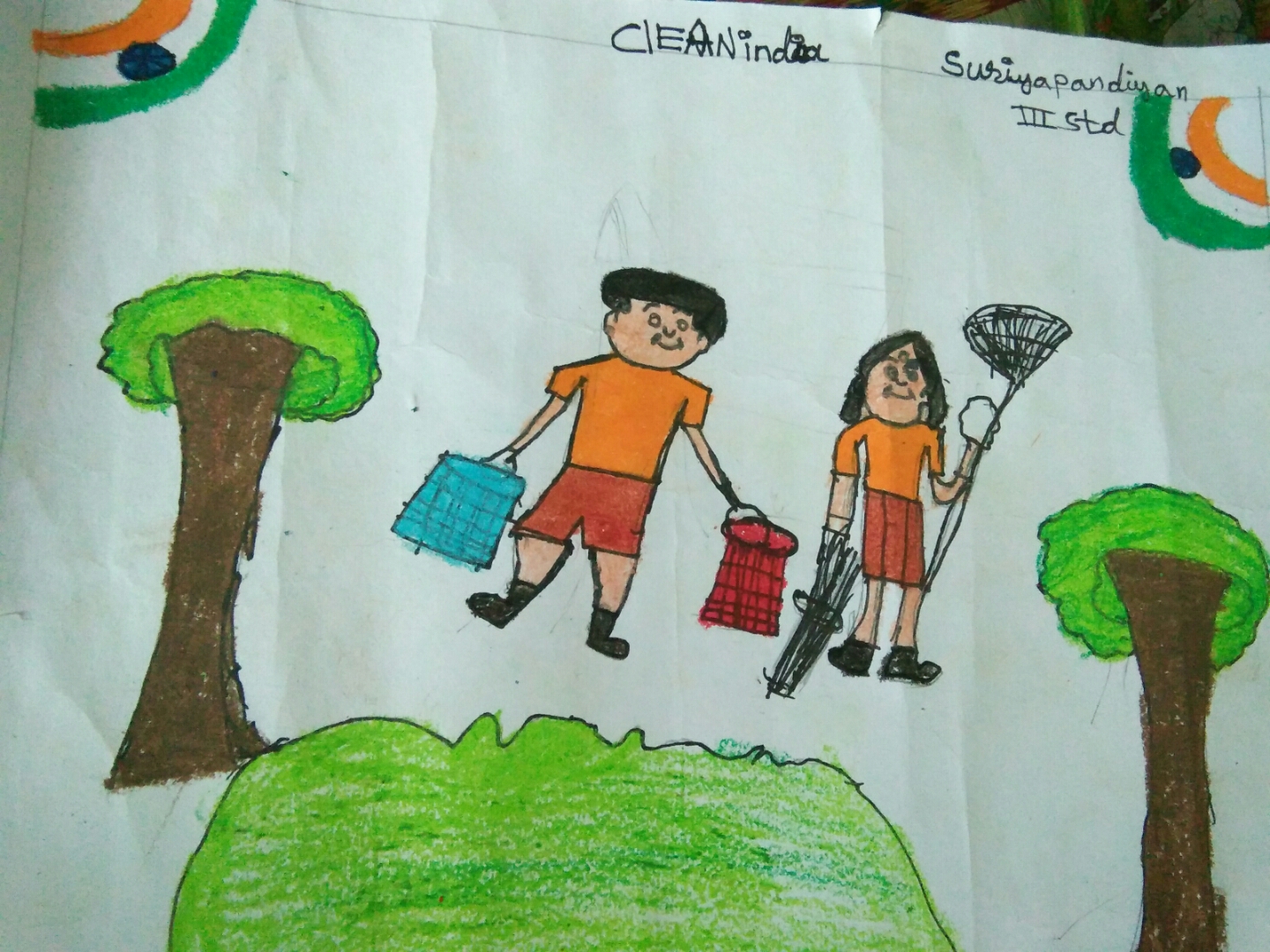 1440x1080 Kids' Drawing - India Drawing For Kids