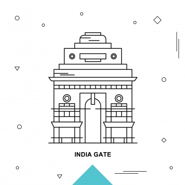 360x360 India Gate Png Images Vectors And Free Download - India Gate Drawing