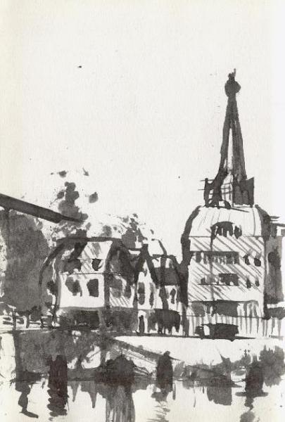 405x600 India Ink Drawing - India Ink Drawing