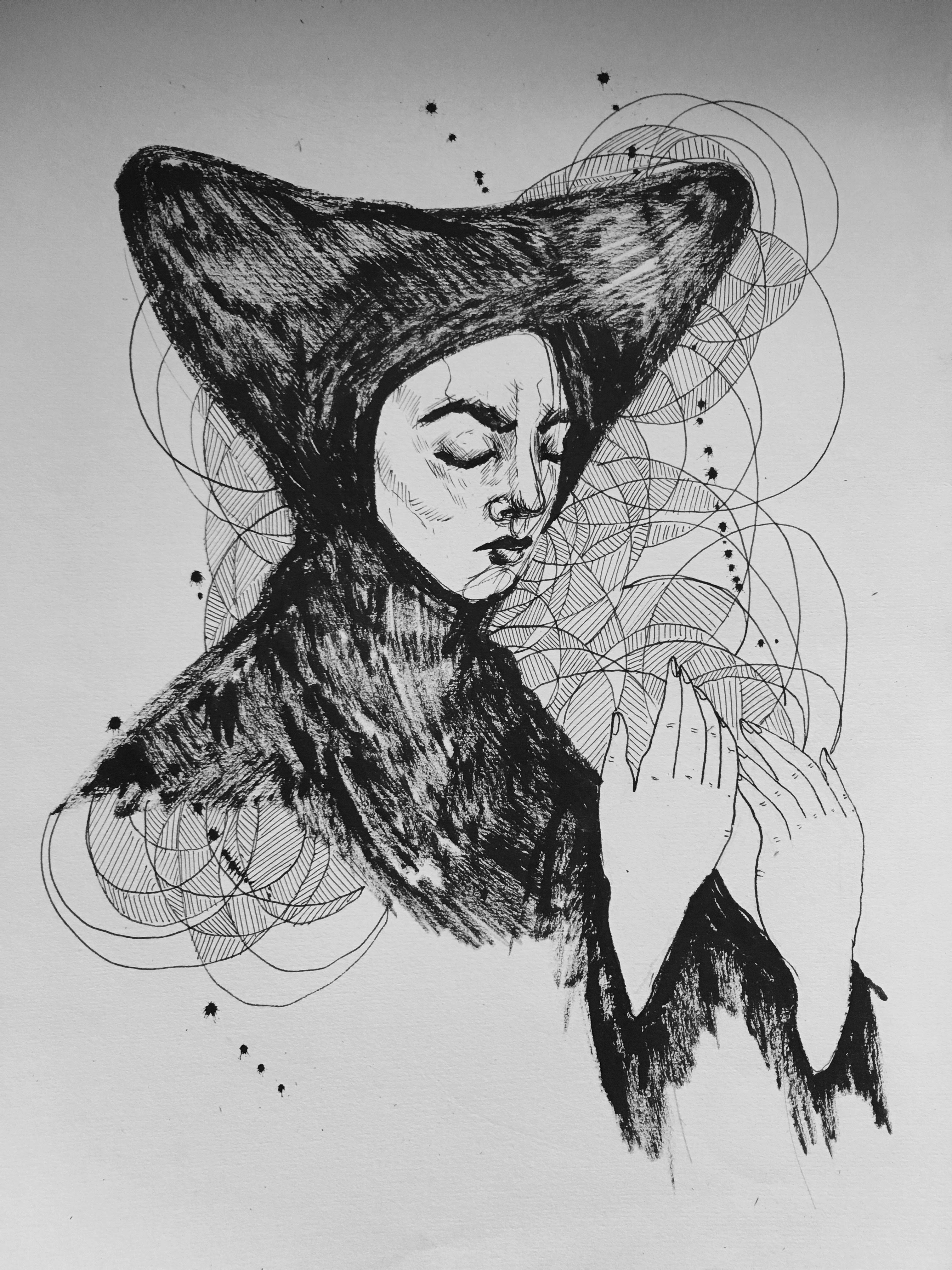 India Ink Drawing at PaintingValley.com | Explore collection of India ...