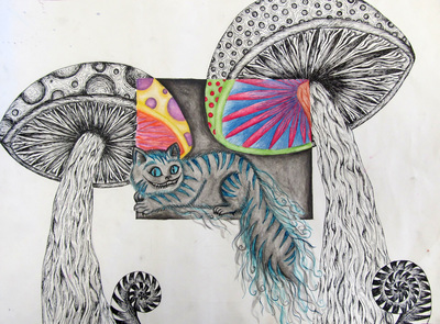 400x295 Watercolor India Ink Drawings - India Ink Drawing