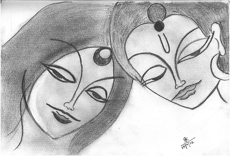 800x543 contemporary indian art finding gems in paintings - Indian Art Drawing