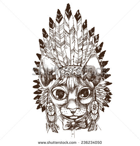 450x470 Pictures Indian Chief Headdress Drawing - Indian Chief Headdress Drawing