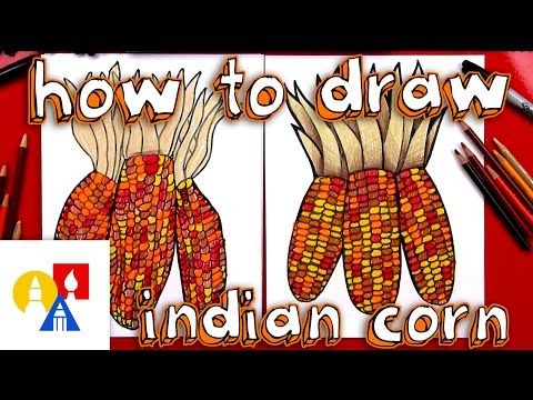 480x360 How To Draw Indian Corn - Indian Corn Drawing