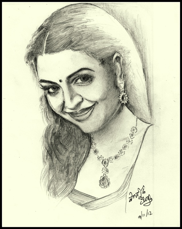 636x800 Sketches And Drawings Pencil Drawing - Indian Face Drawing