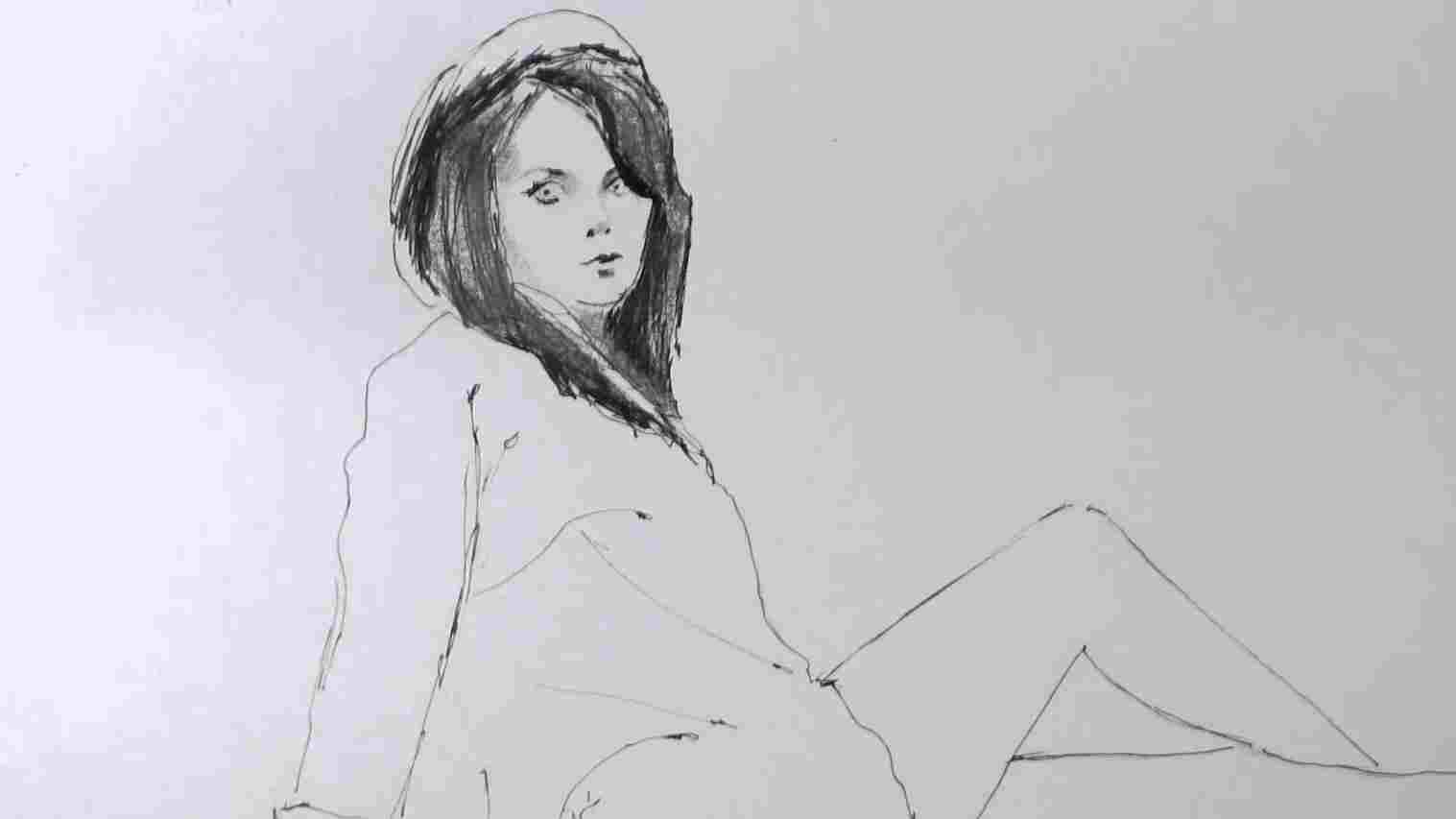 1517x853 Face Rhdrawingslycom Indian Face Pencil Sketch Traditional - Indian Face Drawing