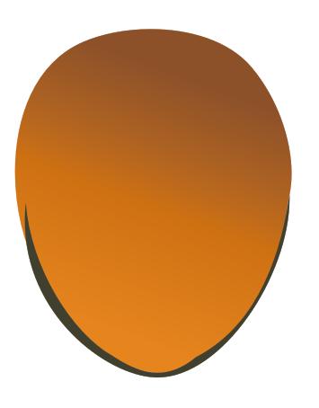 355x454 Drawing An Indian Girl In Vector Step - Indian Face Drawing