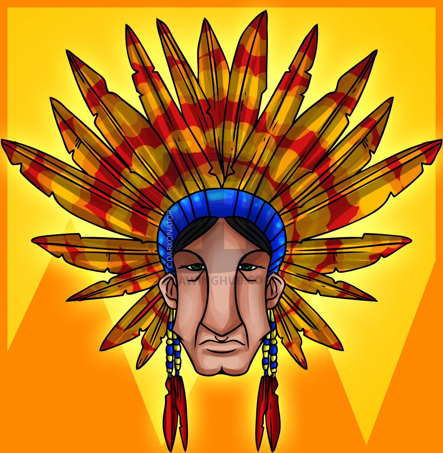 1500x1534 How To Draw An Indian Face, Step - Indian Face Drawing