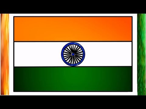 480x360 Indian Flag In Hd - Indian Flag Drawing