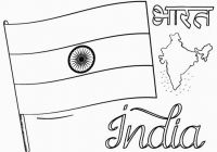 200x140 Flag India Drawing - Indian Flag Drawing