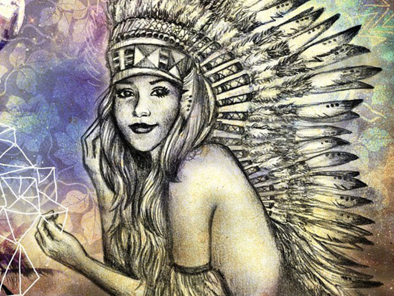 800x600 Indian Girl - Indian Girl Drawing