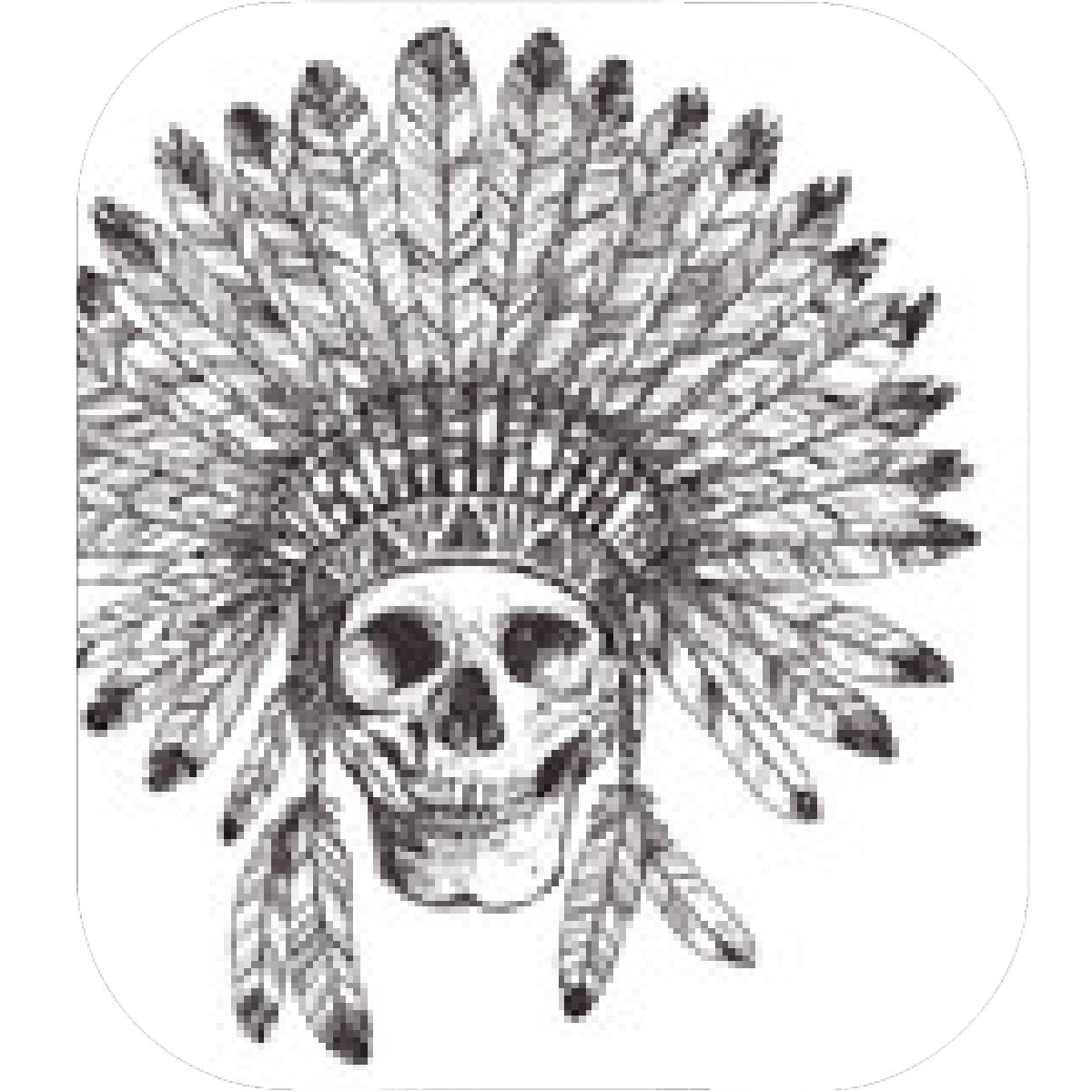 1200x1200 Designs Mein Mousepad Design Mousepad Selbst Designen - Indian Headdress Drawing