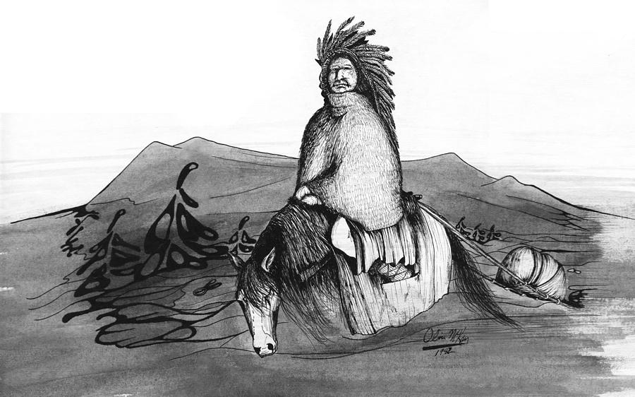 900x562 Indian Horse Drawing - Indian Horse Drawings