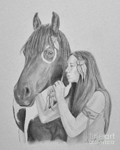 240x300 Indian Horse Drawings - Indian Horse Drawings