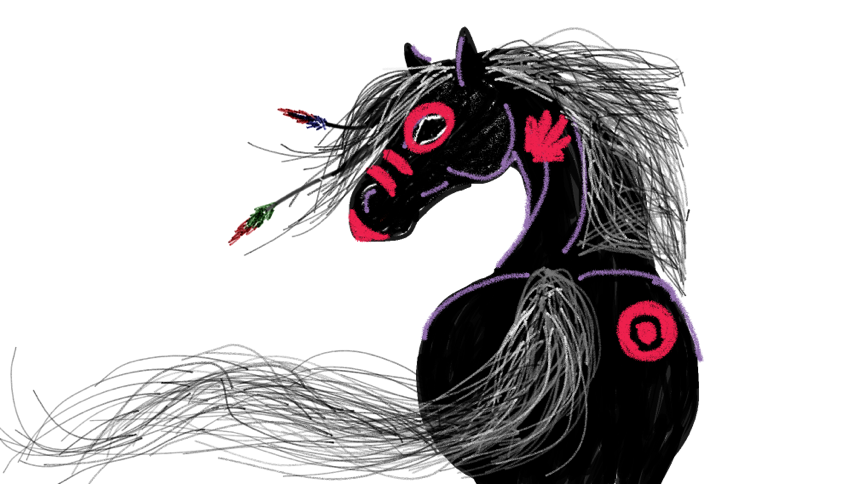 861x484 Indian Paint Horse - Indian Horse Drawings
