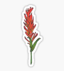 210x230 red indian drawing stickers redbubble - Indian Paintbrush Drawing