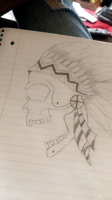 360x640 skull drawing, skull art, goat, goat skull ebay - Indian Skull Drawing