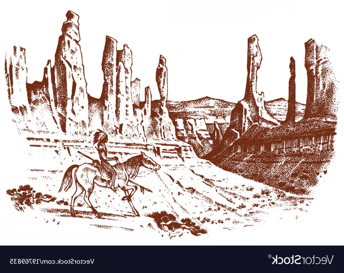 1200x955 national american indian riding horse with spear vector lazttweet - Indian Spear Drawing