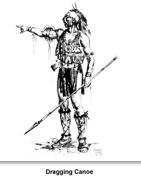 275x350 Tennessee Me - Indian Spear Drawing