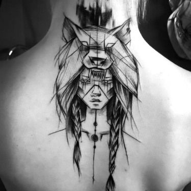 375x375 Indian Style Tattoo Designs For Men - Indian Tattoo Drawings