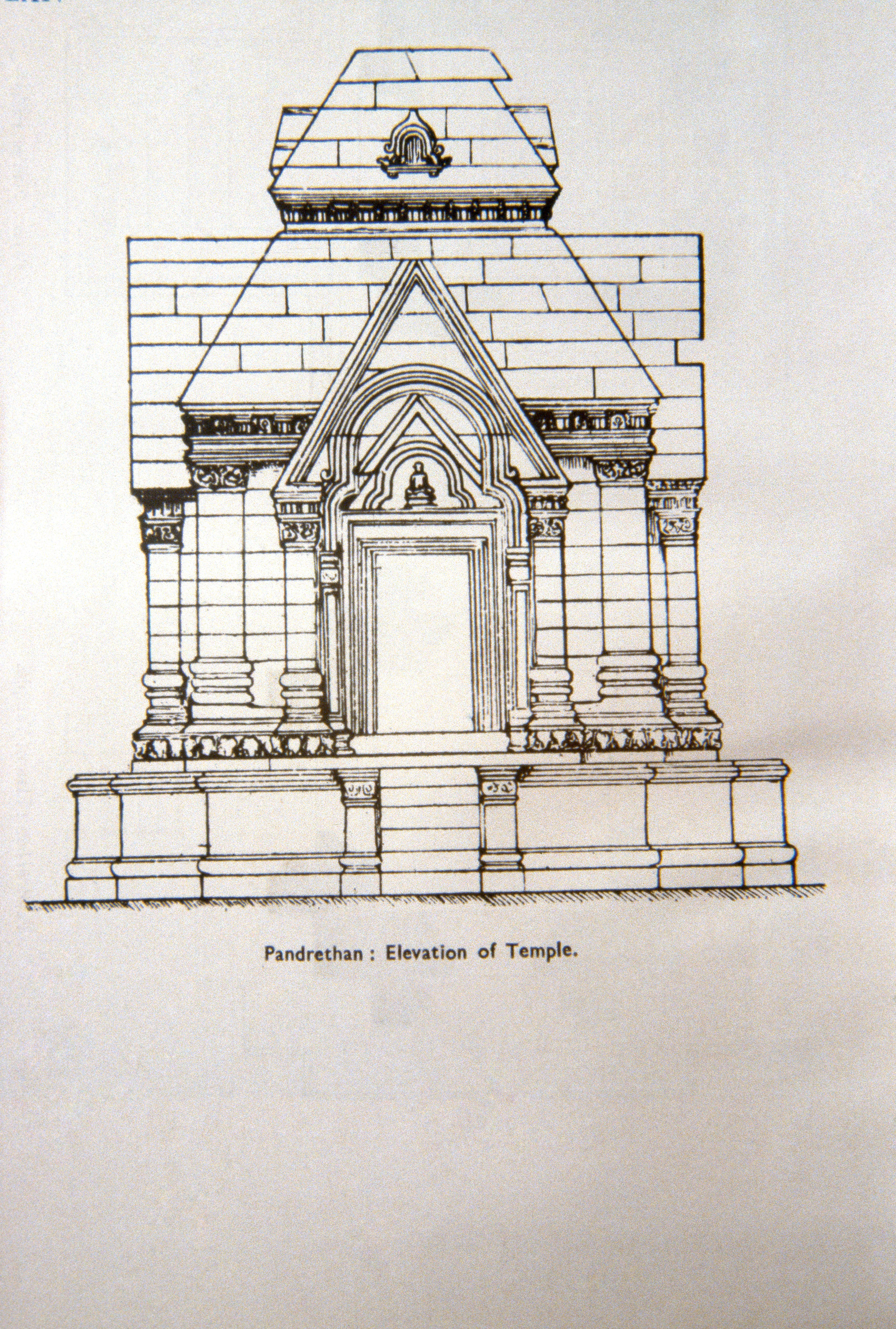 2023x3000 Hindu Temple - Indian Temple Drawing