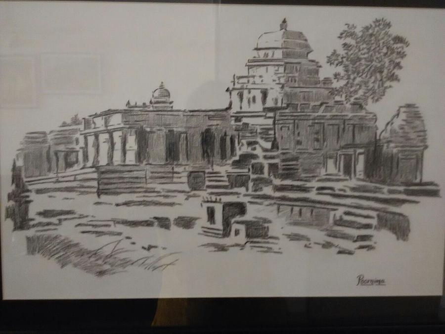 900x675 Indian Temple Drawing - Indian Temple Drawing