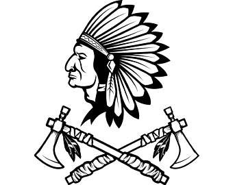 340x270 Indian Tomahawk Etsy - Indian Tomahawk Drawing