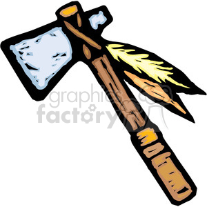 300x300 Tomahawk Clipart Royalty Free Clipart - Indian Tomahawk Drawing