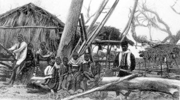 600x334 Florida Memory - Indian Village Drawings