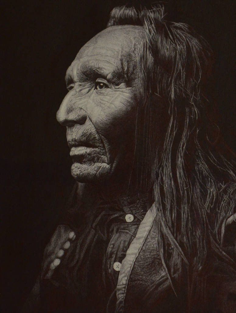 776x1030 Indian Warrior - Indian Warrior Drawing