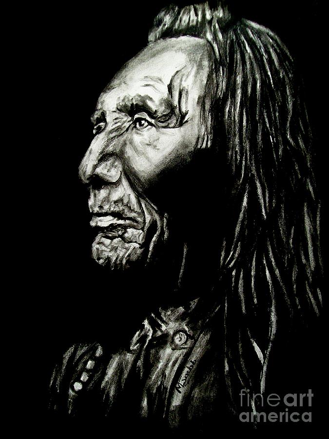 675x900 Indian Warrior Drawing - Indian Warrior Drawing