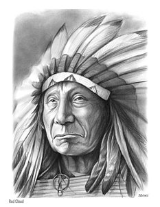 233x300 Indian Warrior Drawings Fine Art America - Indian Warrior Drawing