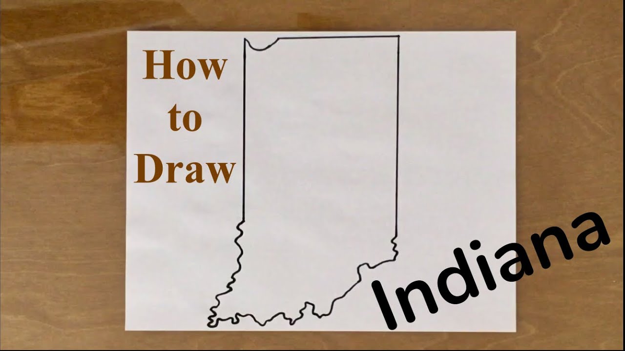 1280x720 how to draw indiana - Indiana Drawing