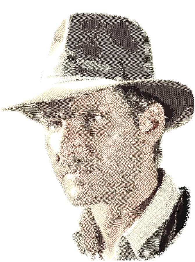 671x900 indiana jones - Indiana Jones Drawing
