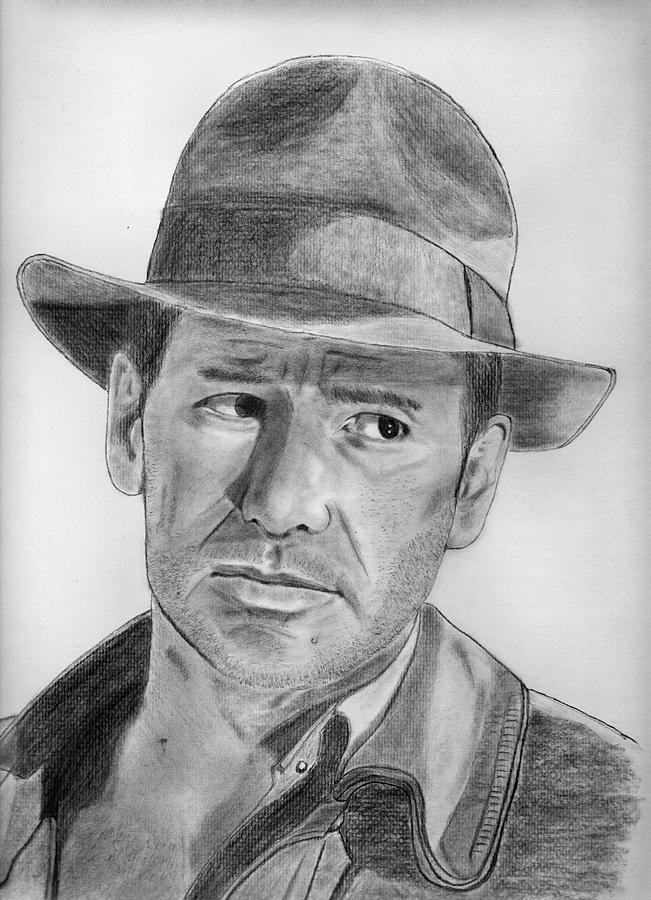 651x900 indiana jones drawing - Indiana Jones Drawing