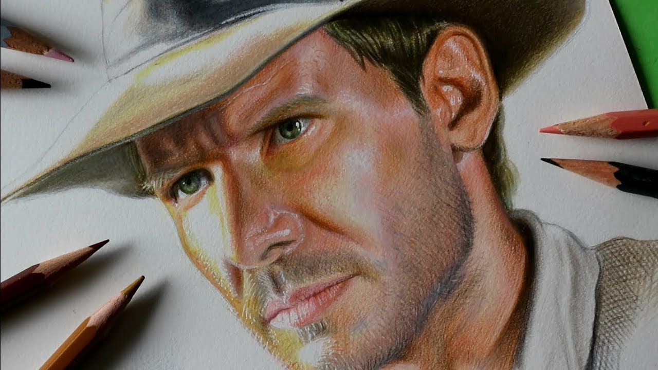 1280x720 drawing indiana jones - Indiana Jones Drawing