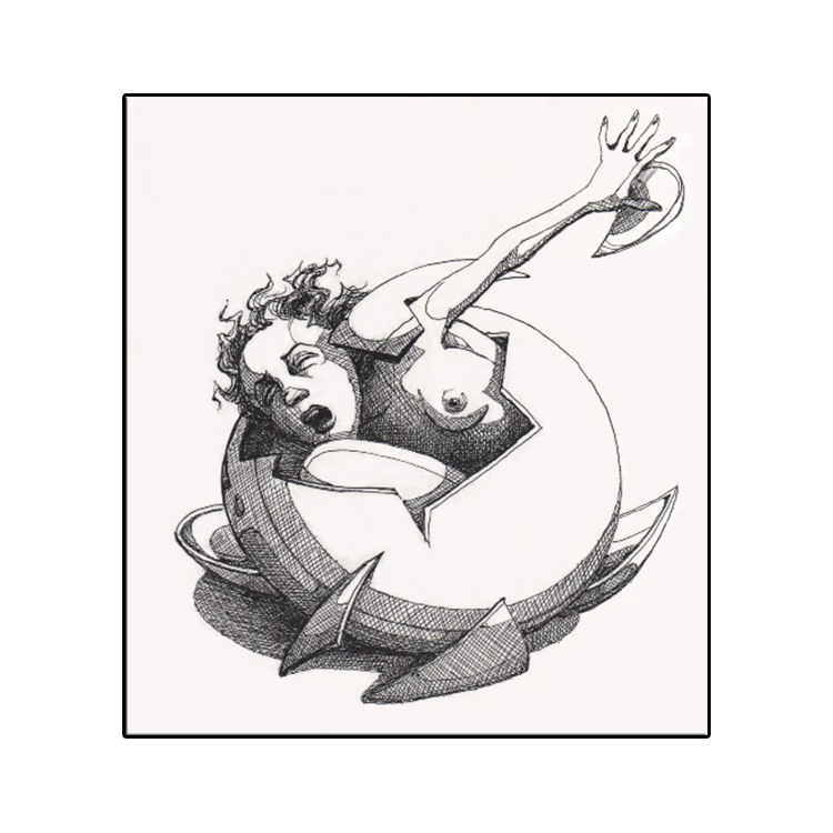 750x750 individual drawings featured selection david goodrich paintings - Individual Drawing