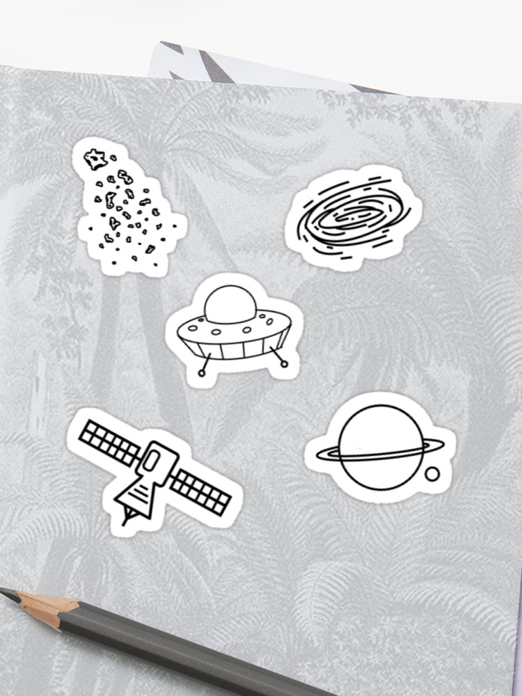 750x1000 Individual Space Drawings Sticker - Individual Drawing