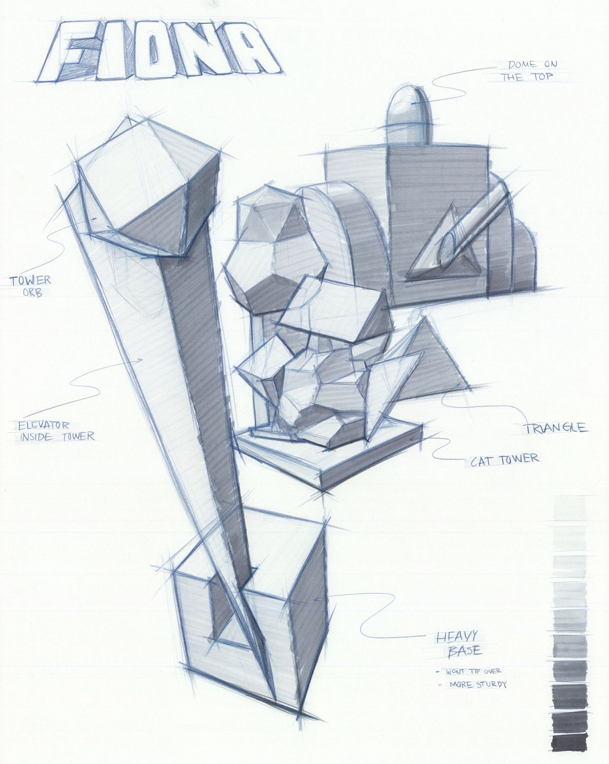 1200x1504 drawings and presentation boards on pratt portfolios - Industrial Design Drawing