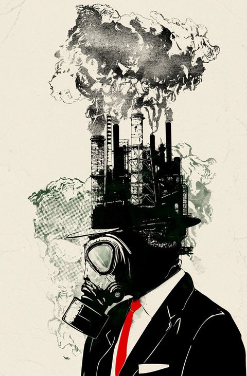 480x732 ideas, steam coming out of a person's head magritte industrial - Industrial Revolution Drawing