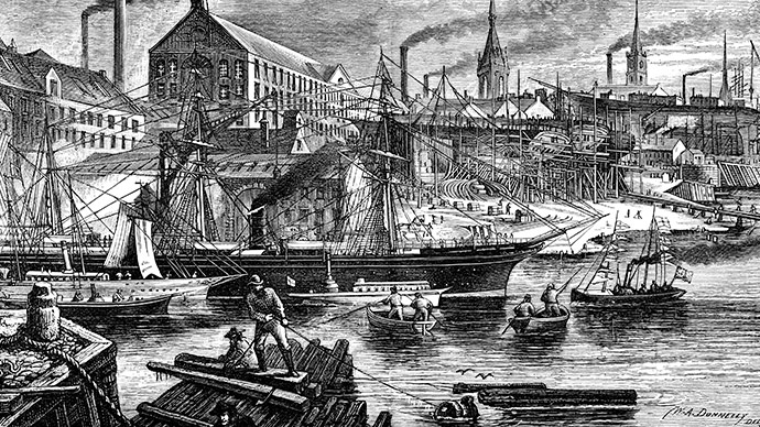 690x388 part into the uncharted waters of the industrial revolution - Industrial Revolution Drawing