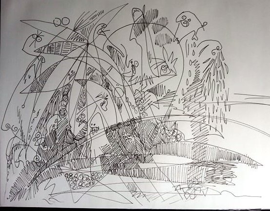 554x433 the conclusion of the industrial revolution avril e jean - Industrial Revolution Drawing