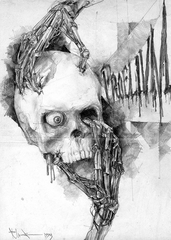 600x840 industrial revolution pencil drawing razvan nitoi my hand - Industrial Revolution Drawing